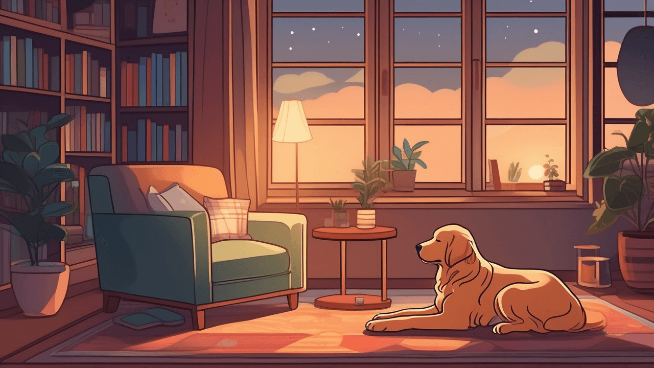 Dulces Sueños Peludos: Música para Calmar la Ansiedad Nocturna de tu Mascota