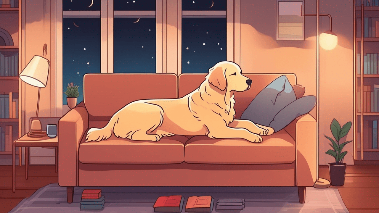 Rutina Nocturna para un Perro Senior: El Caso Viral que Conmueve las Redes